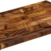 Zassenhaus Hackblock Aus Akazienholz 40 X 25 X 3 Cm 16