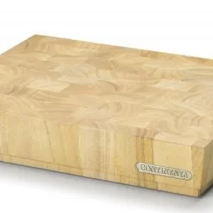 Continenta Hackblock Aus Gummibaum Stirnholz 48 X 36 X 7,3 Cm 8