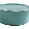 Eschenbach Topf Mit Deckel Cook & Serve In Petrol 24 Cm / 4 Liter 16