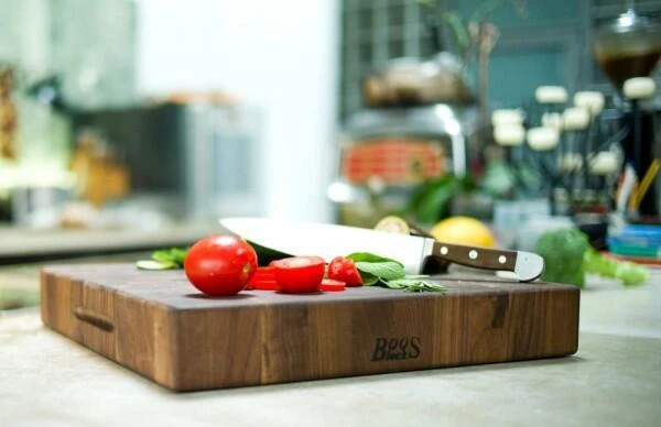 Boos Blocks Hackbrett Aus Walnuss, 38 X 38 Cm 5