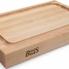 Boos Blocks Schneidebrett Prep2Serve Aus Ahorn Mit Edelstahlgriffen 13