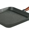 Skeppshult Grillpfanne Mit Holzgriff, Eckig 10