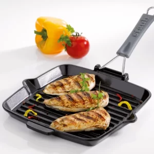 Staub Grillpfanne Rechteckig Aus Gusseisen 9